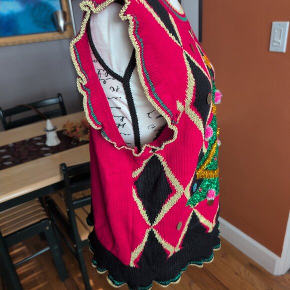 Blizzard Bay Ugly Christmas Sweater NWT Sz L - Picture 4 of 10